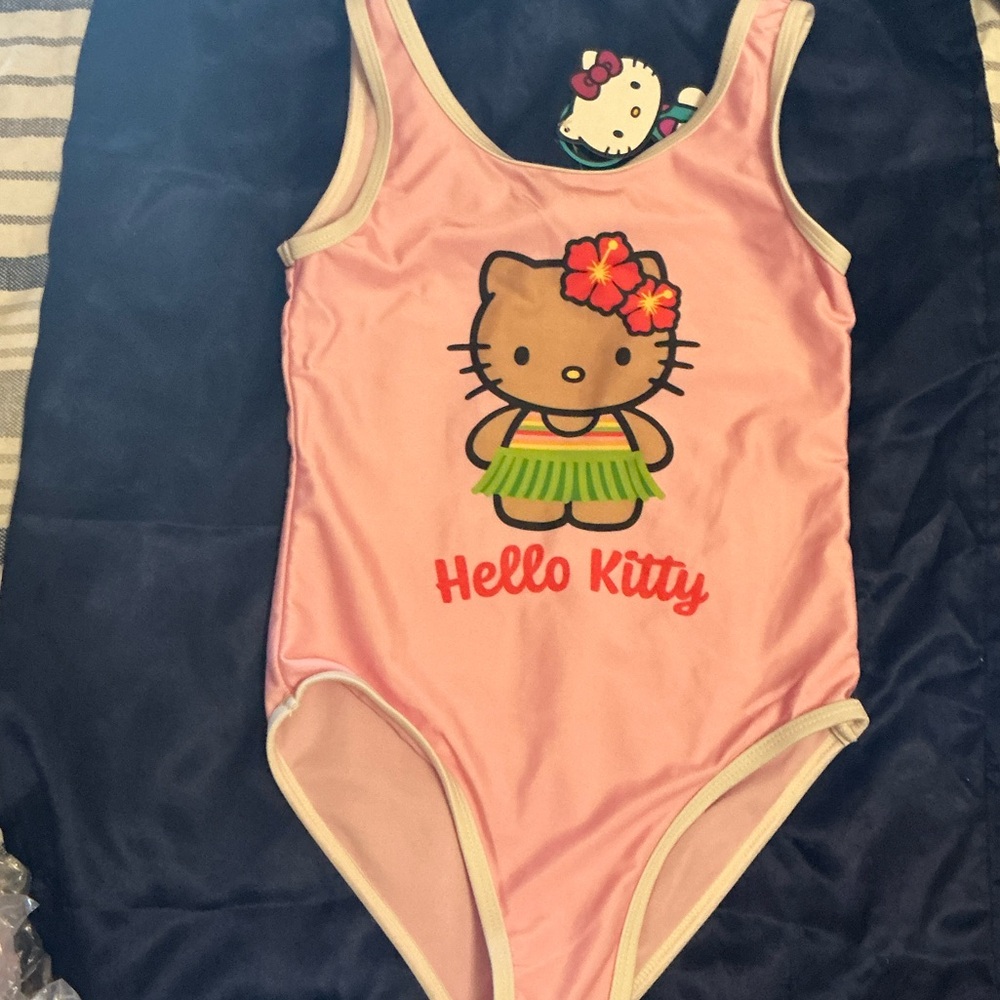 Hello Kitty Pink Swimsuit